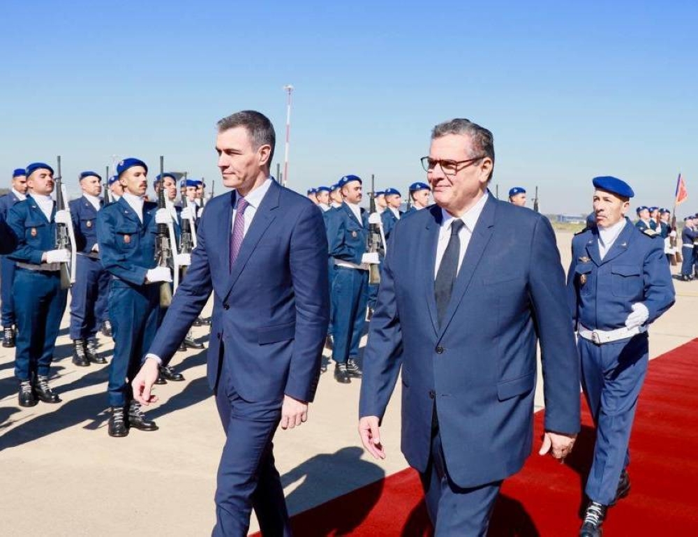 Arrivée au Maroc du Président du gouvernement espagnol, Pedro Sanchez