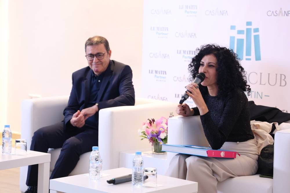 Brahim El Mazned invité au Book Club Le Matin