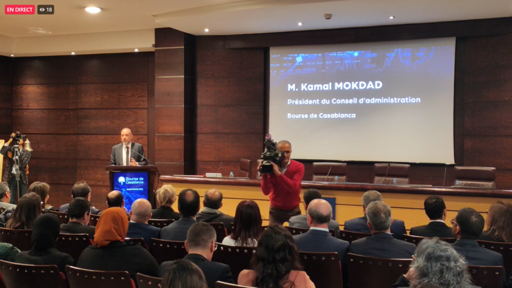 En direct - La Bourse de Casablanca et l'Ordre des Experts-Comptables : Cérémonie de signature de partenariat