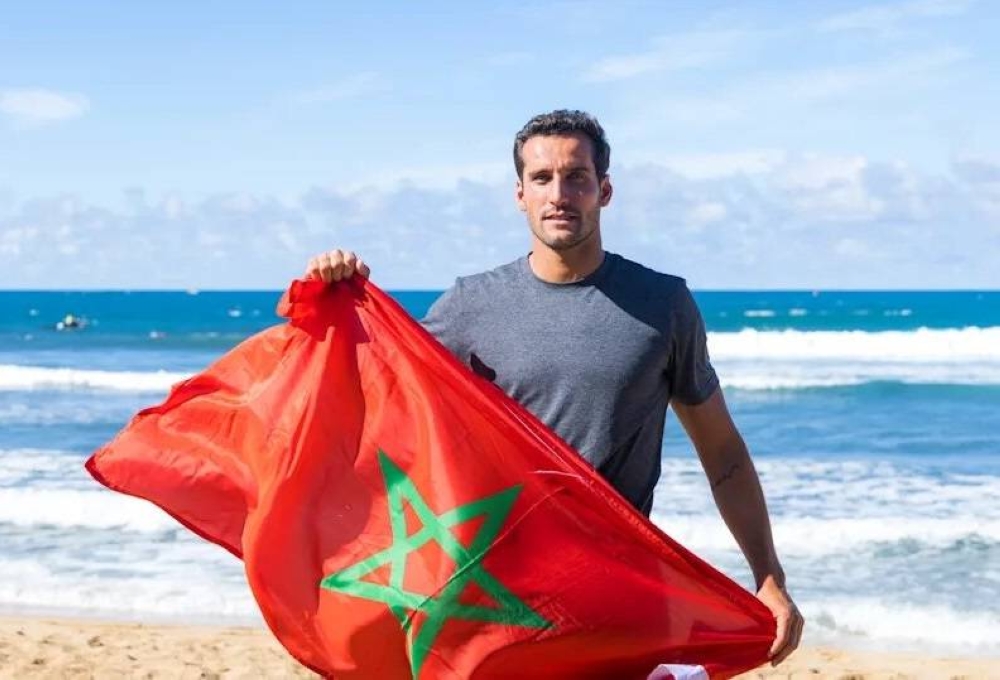 Surf : Ramzi Boukhiam décroche son billet pour les JO Paris 2024