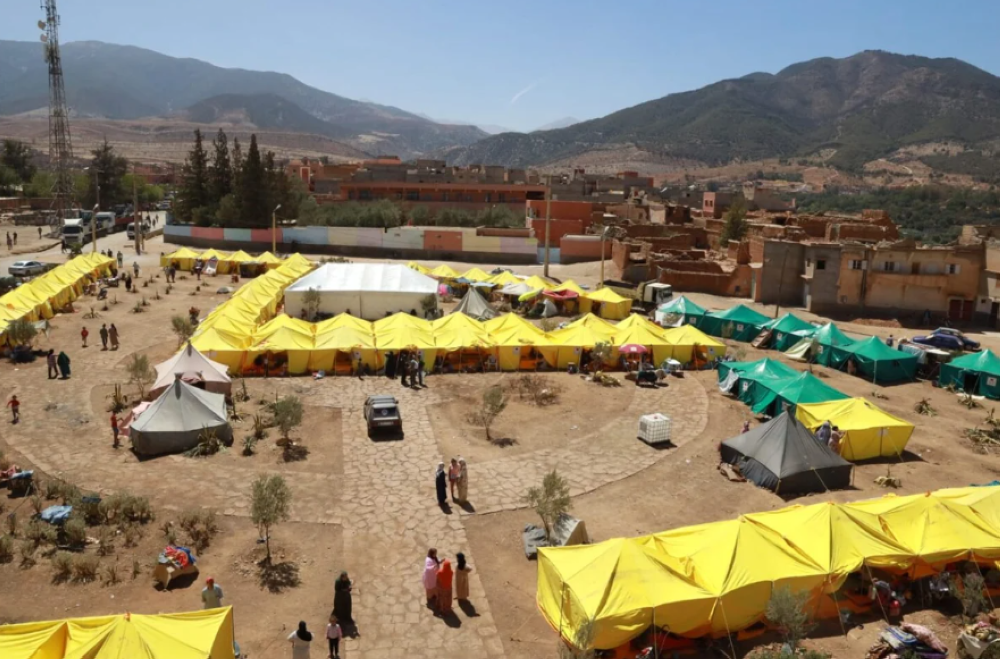 Al Haouz: Installation d'une plateforme d’hébergement à douar Toulkine