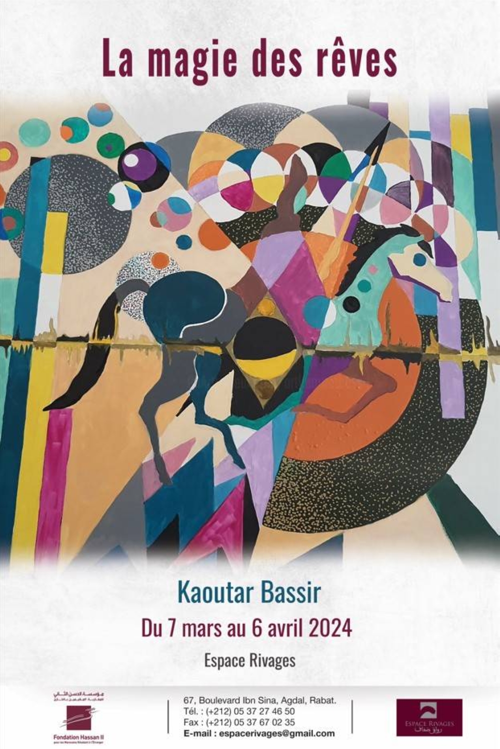 La Magie des rêves : exposition de Kaoutar Bassir à l’Espace Rivages