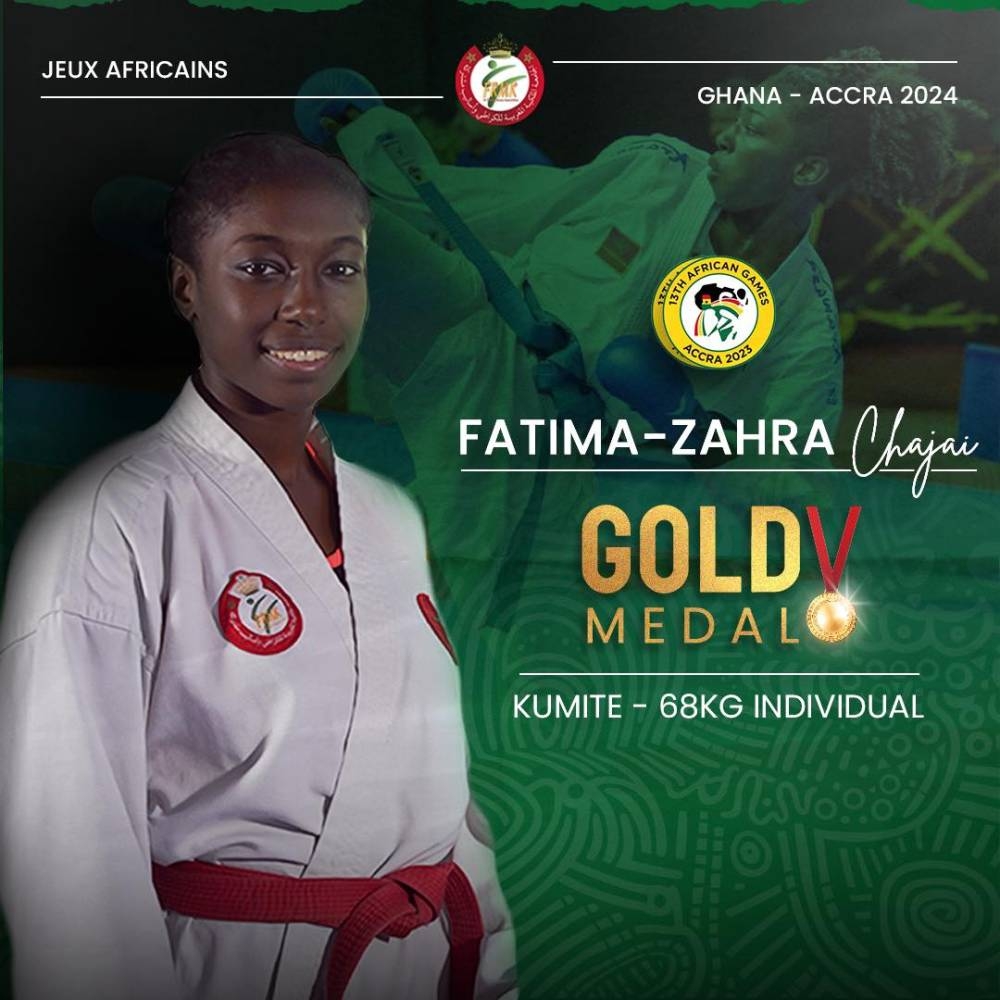 Jeux africains 2024: Le karaté marocain termine en 3e position avec 10 médailles