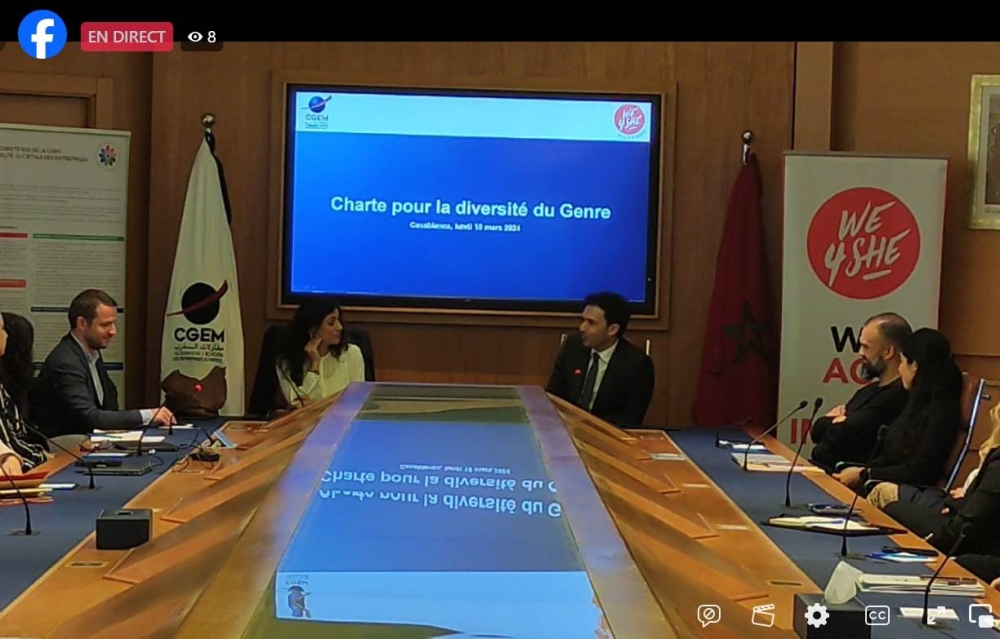 En direct : Charte pour la diversité du genre : la CGEM et We4she relancent le débat