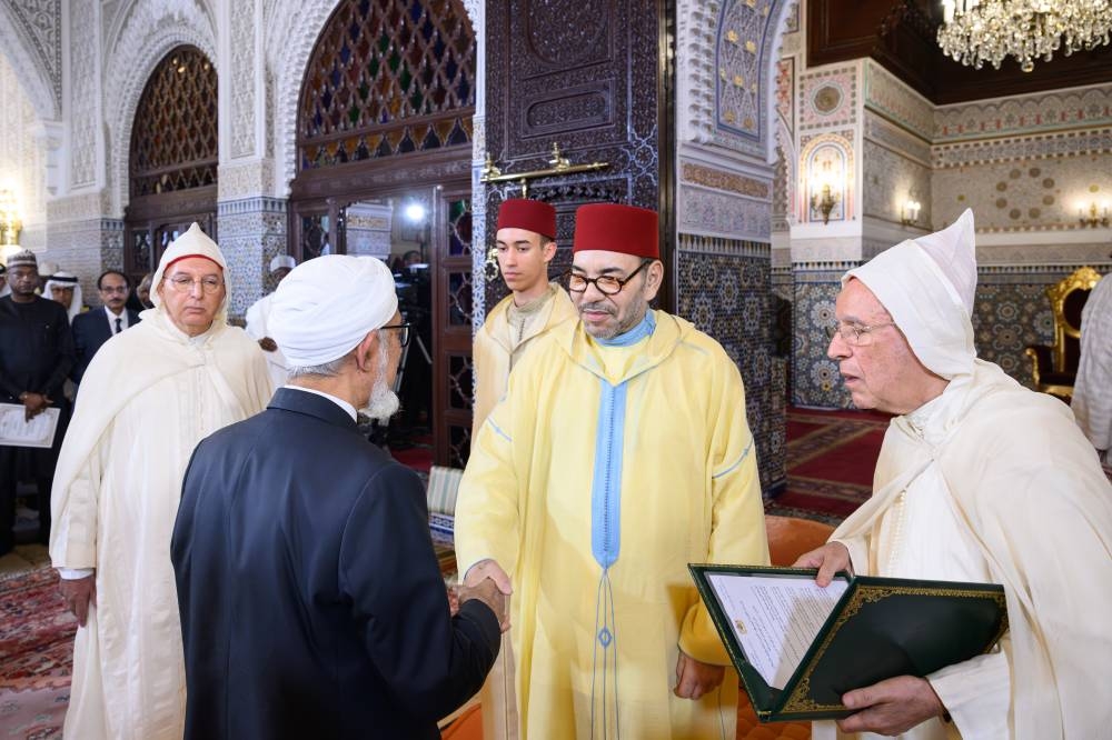 S.M. le Roi, Amir Al Mouminine, préside la deuxième causerie religieuse de Ramadan 1445 H