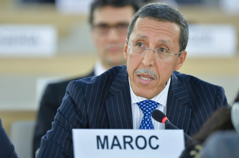 Omar Hilale, ambassadeur du Maroc auprès de l'ONU. 