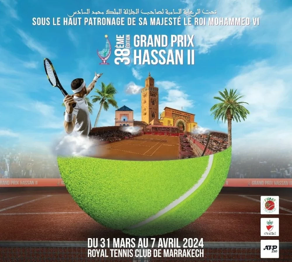 Grand Prix Hassan II de Tennis : des joueurs de renom attendus à la 38è édition