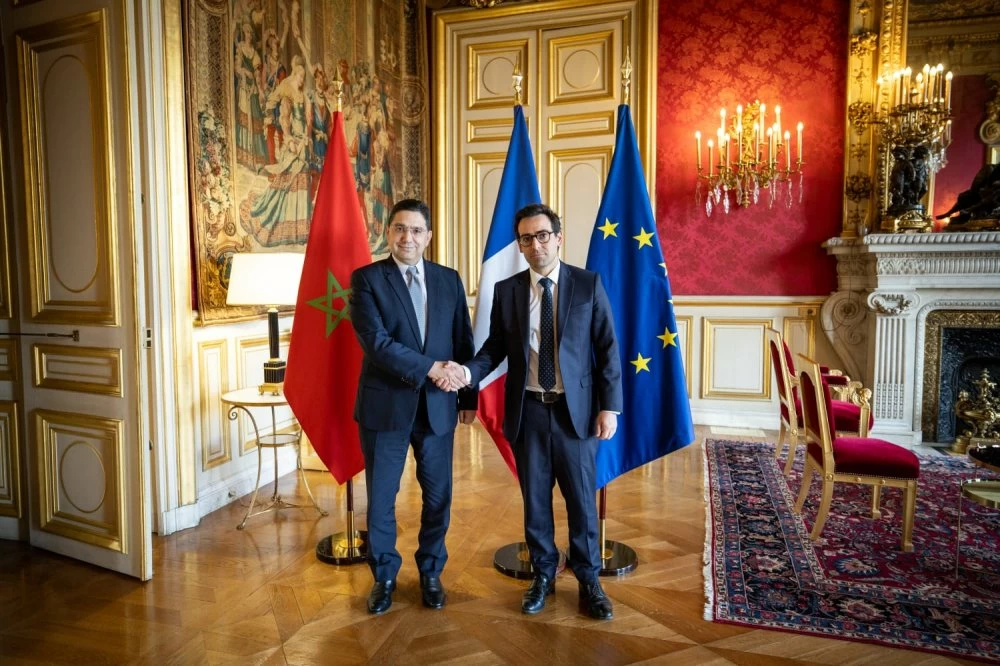 Nasser Bourita s’est entretenu, mardi à Paris, avec le ministre de l’Europe et des Affaires Etrangères de la République française, Stéphane Séjourné.