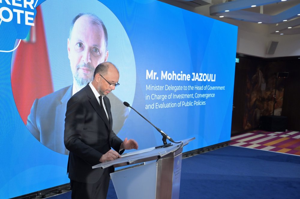 Mohcine Jazouli fordert deutsche Investoren auf, die Chancen Marokkos zu nutzen