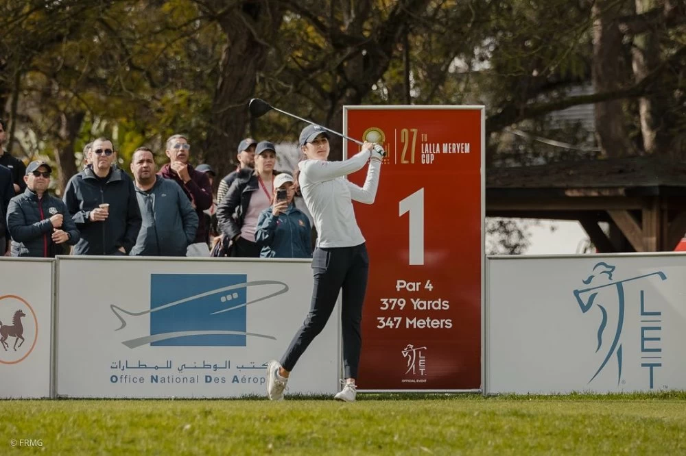 Inès Laklalech avait réalisé une première pour le golf national en se classant 7e lors de la dernière édition de la Coupe Lalla Meryem. Ph. FRMG