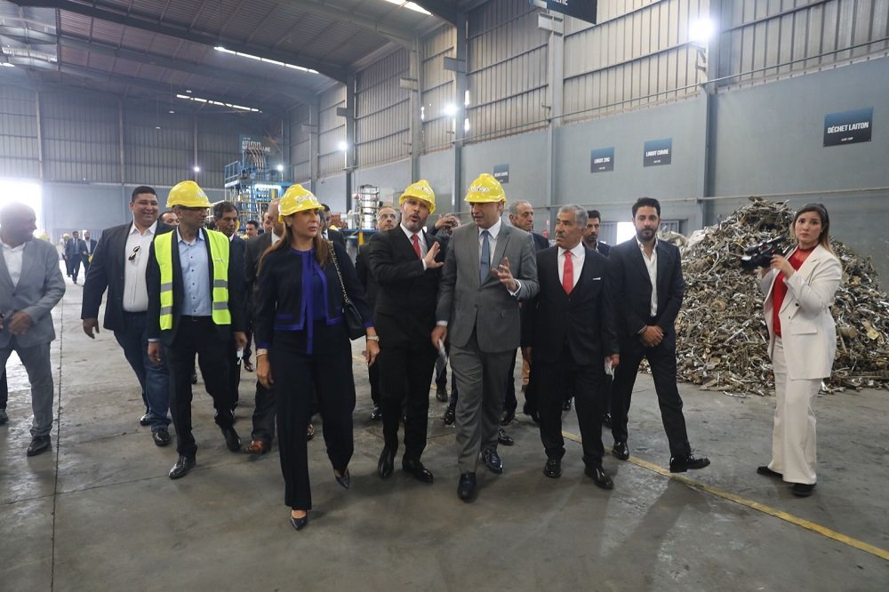Alucop inaugurates its new copper and aluminum smelter to recover metal waste