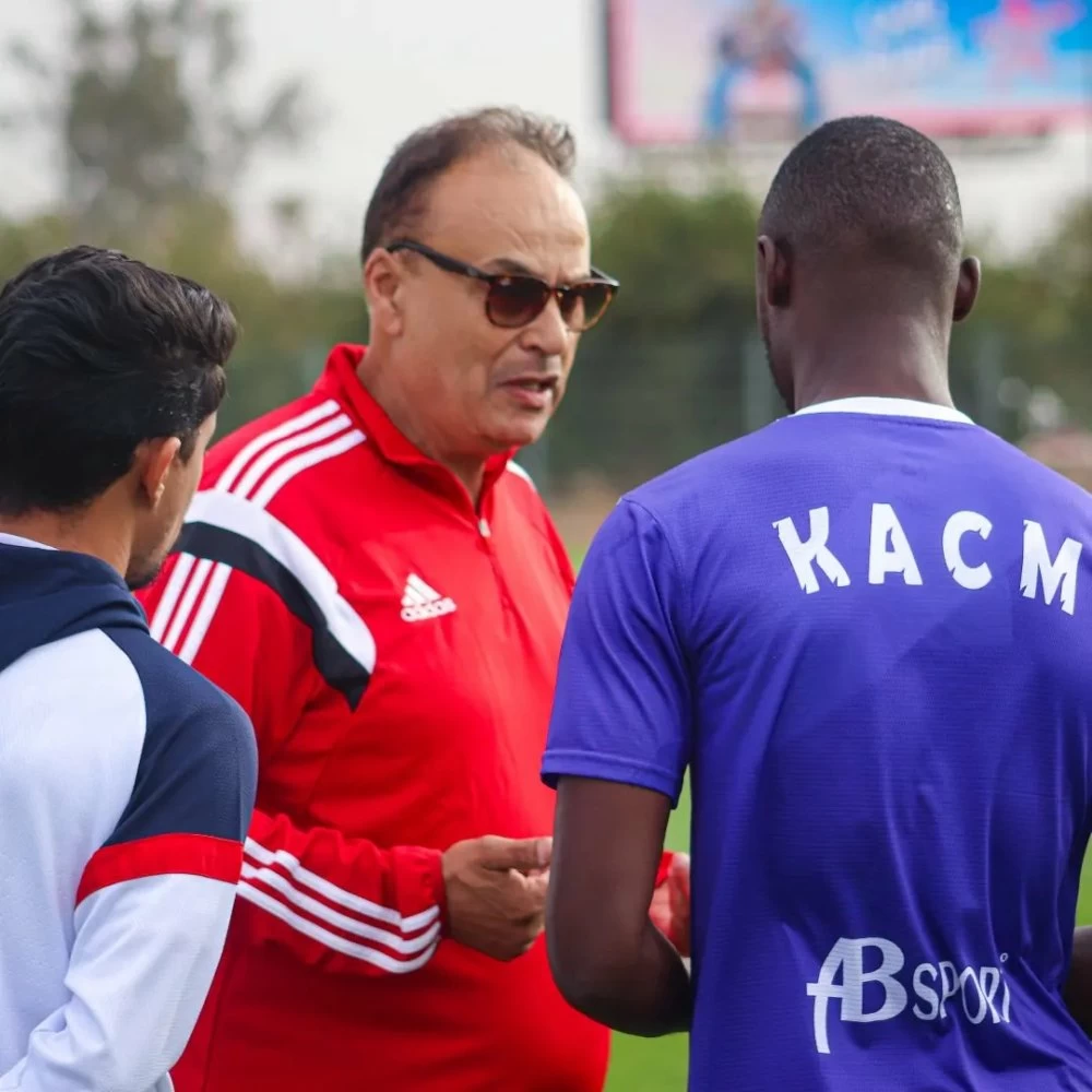 Fouad Sahabi a supervisé une première séance d'entraînement avec le KACM au cours de la journée de mercredi.