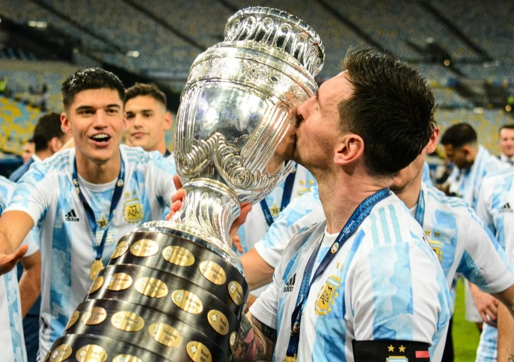 Lionel Messi a remporté la dernière édition de la Copa America avec l'Albiceleste en 2021.