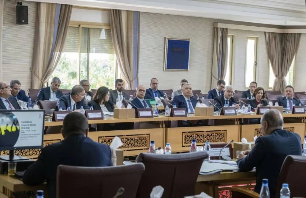 Cette réunion intervient après celle tenue le 2 mai au siège du ministère de l'Intérieur à Rabat dans le cadre des préparatifs intenses pour l’organisation de la Coupe du monde 2030. Ph : Archives