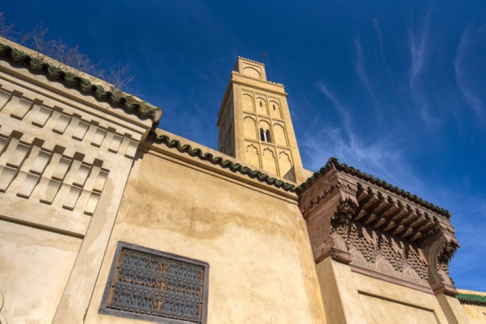 La mosquée Bab Berdaine à Meknès, classée au patrimoine national