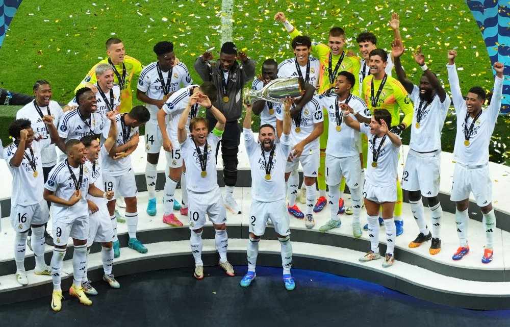 Football : le Real Madrid remporte sa sixième Supercoupe d'Europe