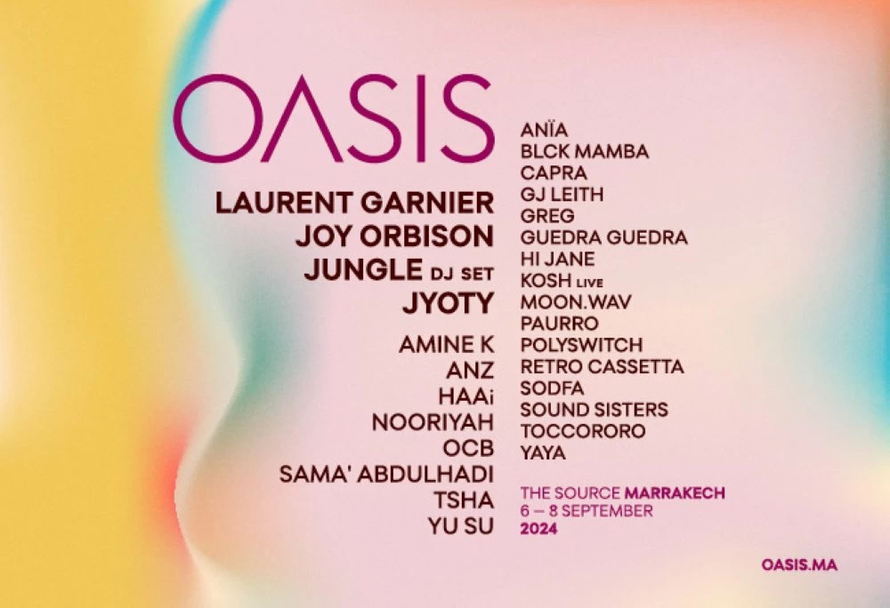 Oasis Festival : Interplanetary Criminal, Interstellar Funk et Salute complètent la programmation