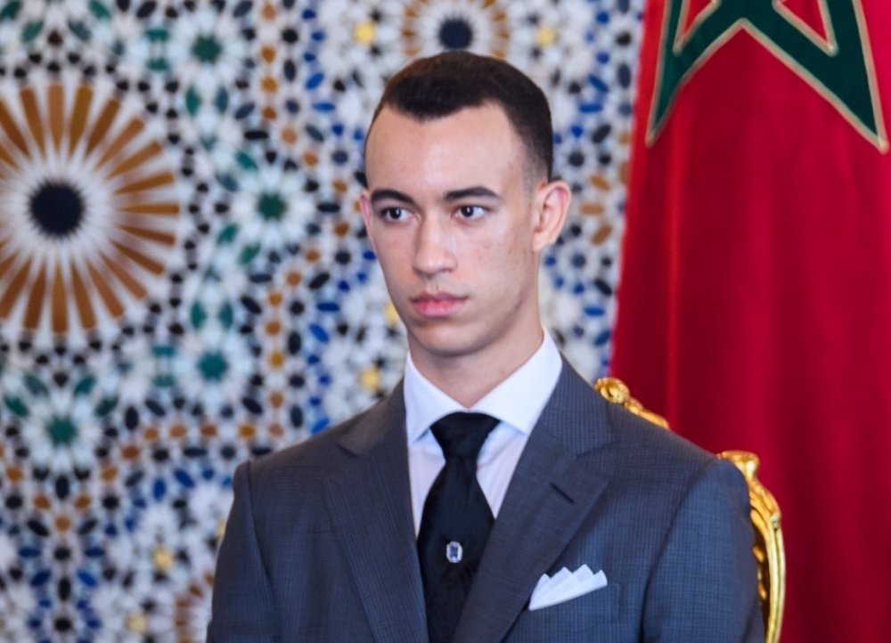 S.A.R. le Prince Héritier Moulay El Hassan reçoit les enfants maqdessis participant aux colonies de vacances de l'Agence Bayt Mal Al-Qods Acharif