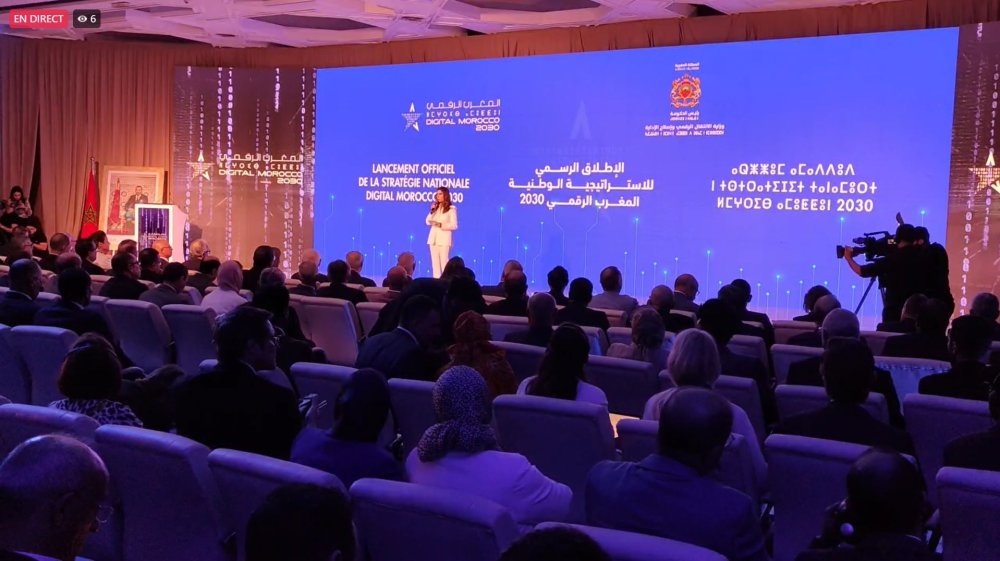 En direct : Présentation de la stratégie nationale « Maroc Digital 2030 »