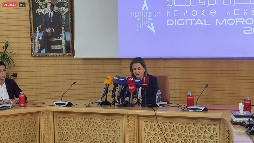 En direct. Maroc Digital 2030 : point de presse de Ghita Mezzour