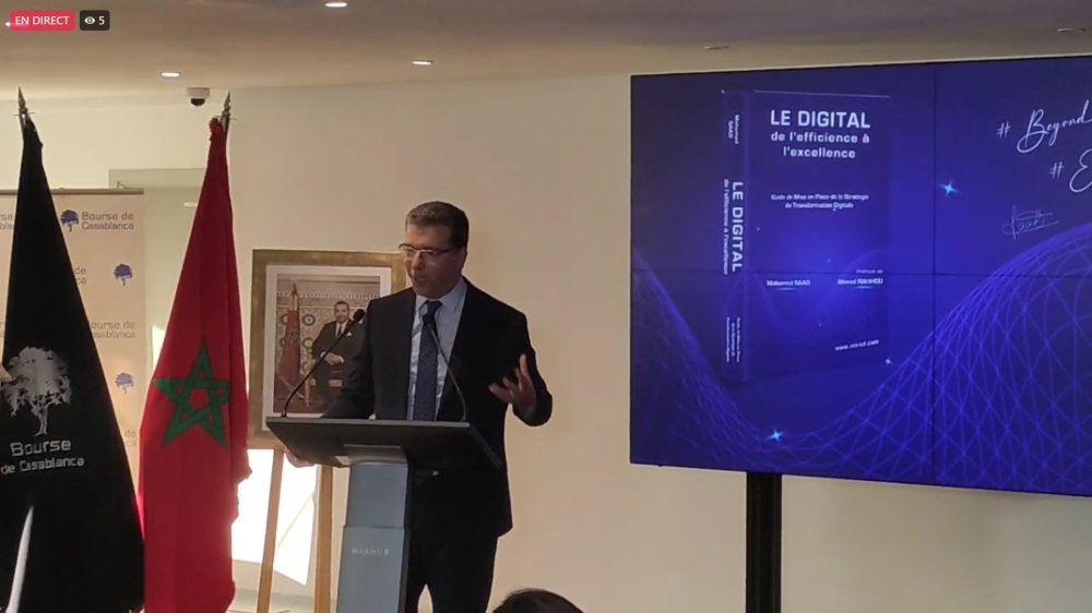 En direct. Mohamed Saad présente son livre "Le digital : de l'efficience à l'excellence"