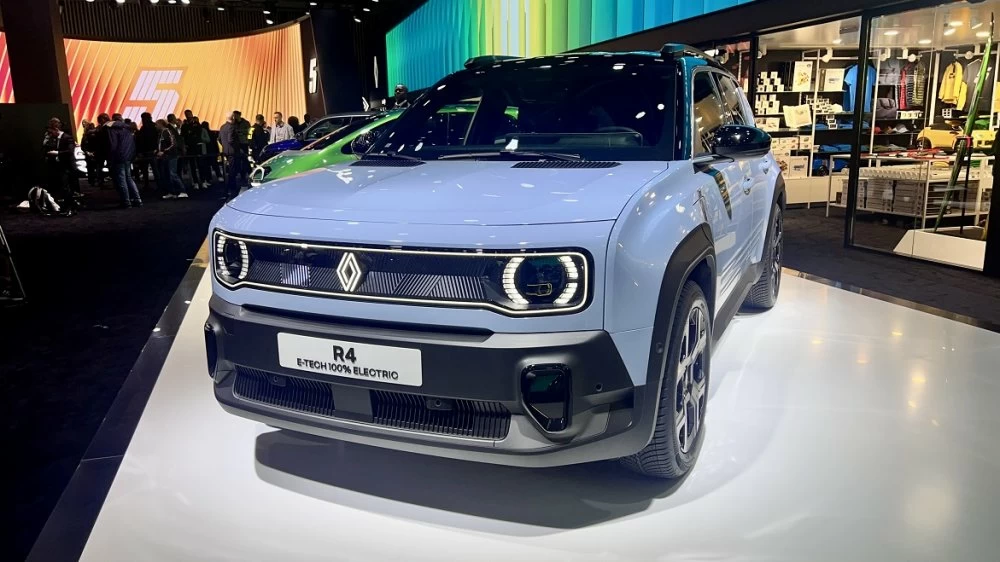 La nouvelle Renault 4L est proposée dans une variété de sept coloris. Ph. Boussaid