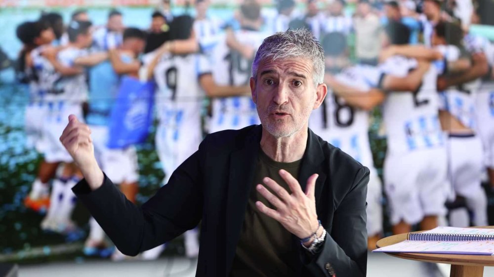 Roberto Olabe, directeur sportif de la Real Sociedad.