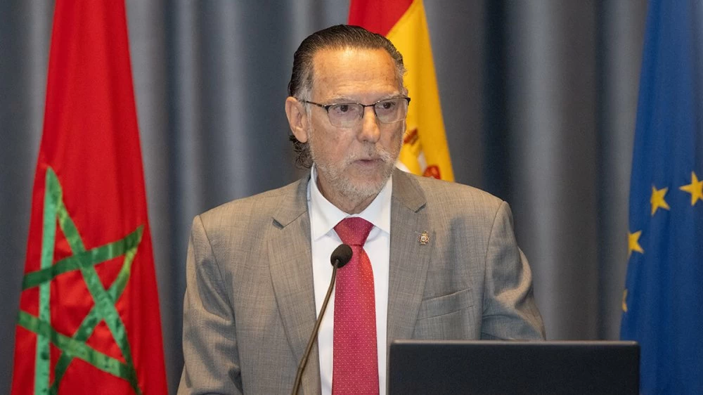  José Estévez Martínez, Président de la Chambre officielle de commerce d'Espagne au Maroc, Tanger-Nador