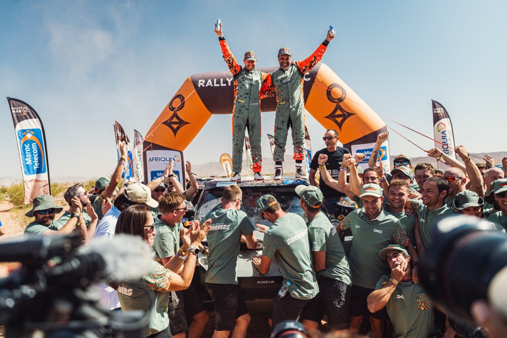 Les Dacia Sandriders réussissent leurs débuts au Rallye du Maroc