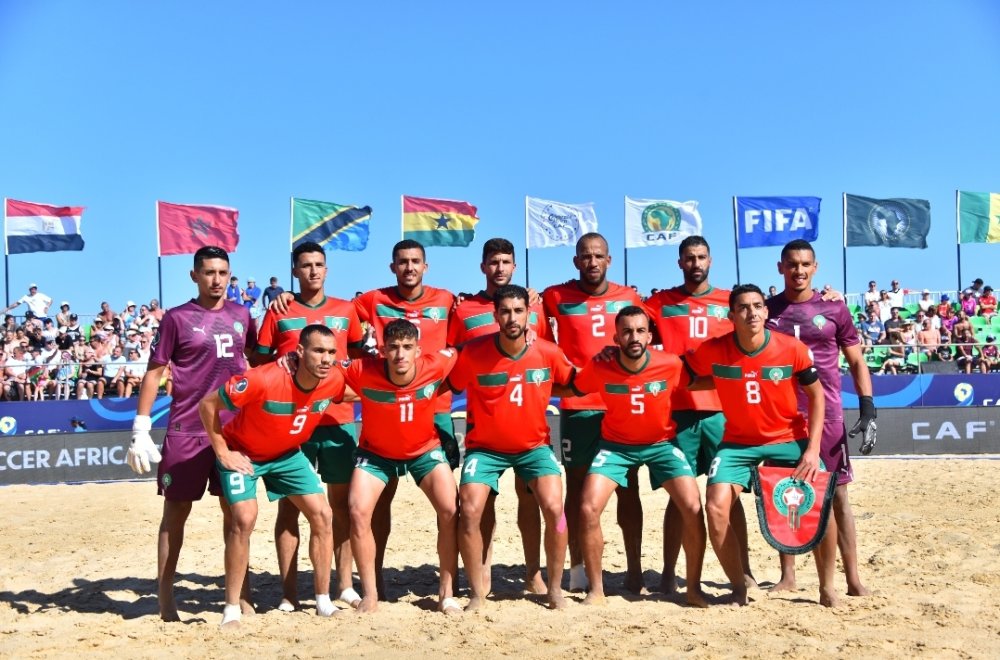 CAN de Beach Soccer : les Lions de l’Atlas à un pas de la finale et d'un ticket pour le Mondial