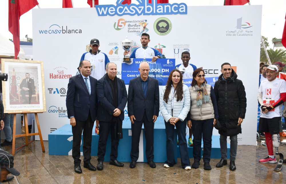 Marathon de Casablanca : victoire du marocain Hamza Sahli