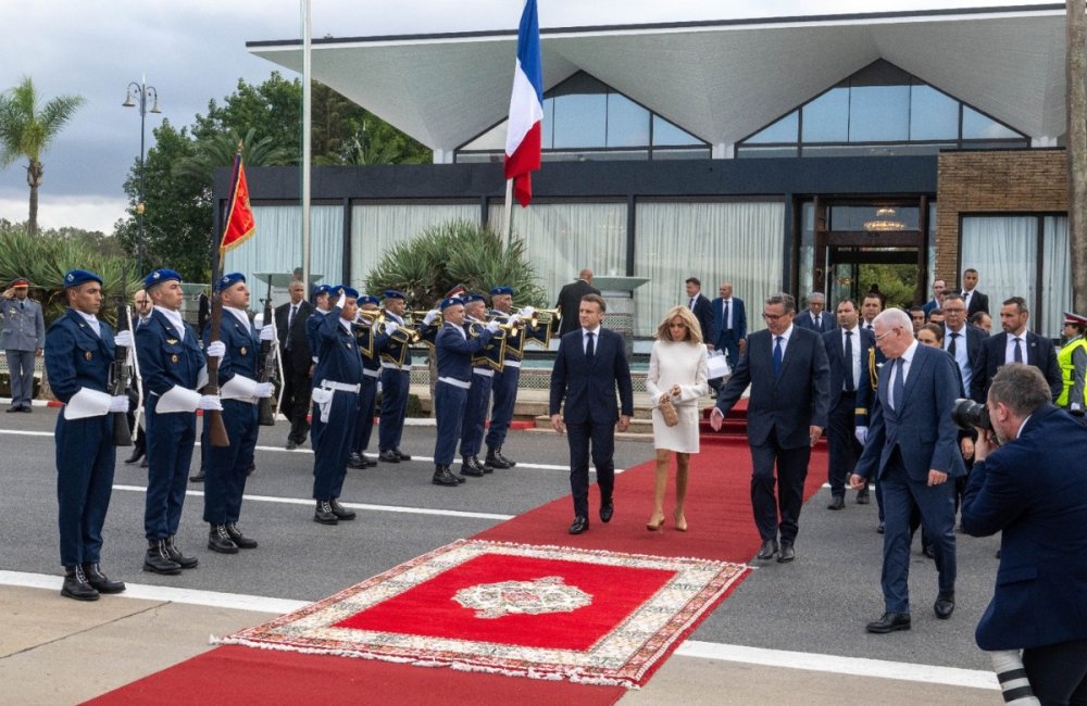 Le Président français Emmanuel Macron quitte le Maroc au terme d'une visite d’Etat