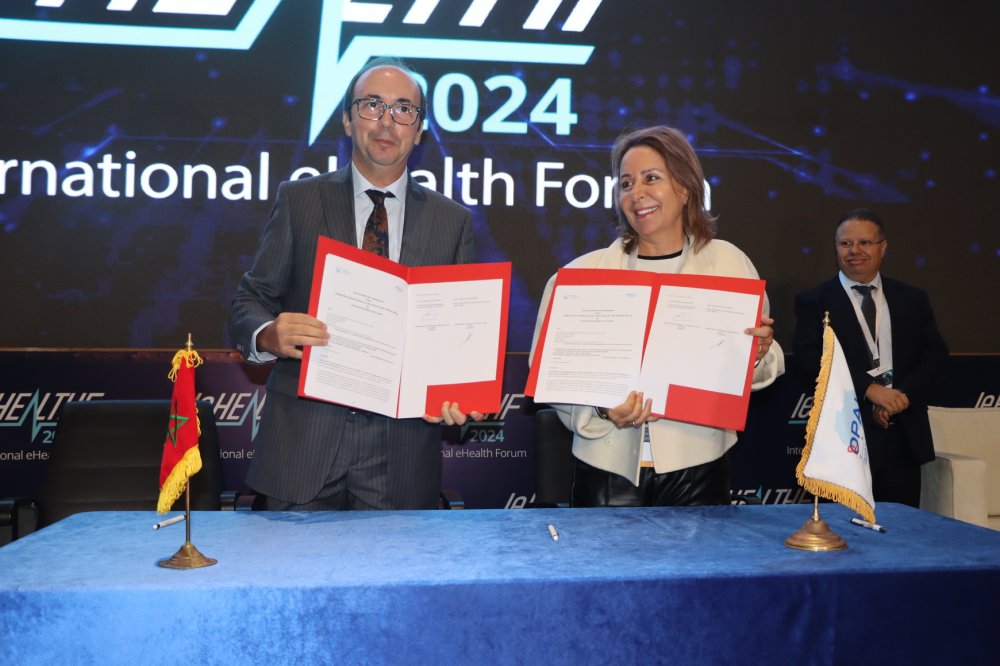 E-Health international Forum : signature d'un accord coopération entre OPALS Maroc et le Centre d’Innovation en e-santé