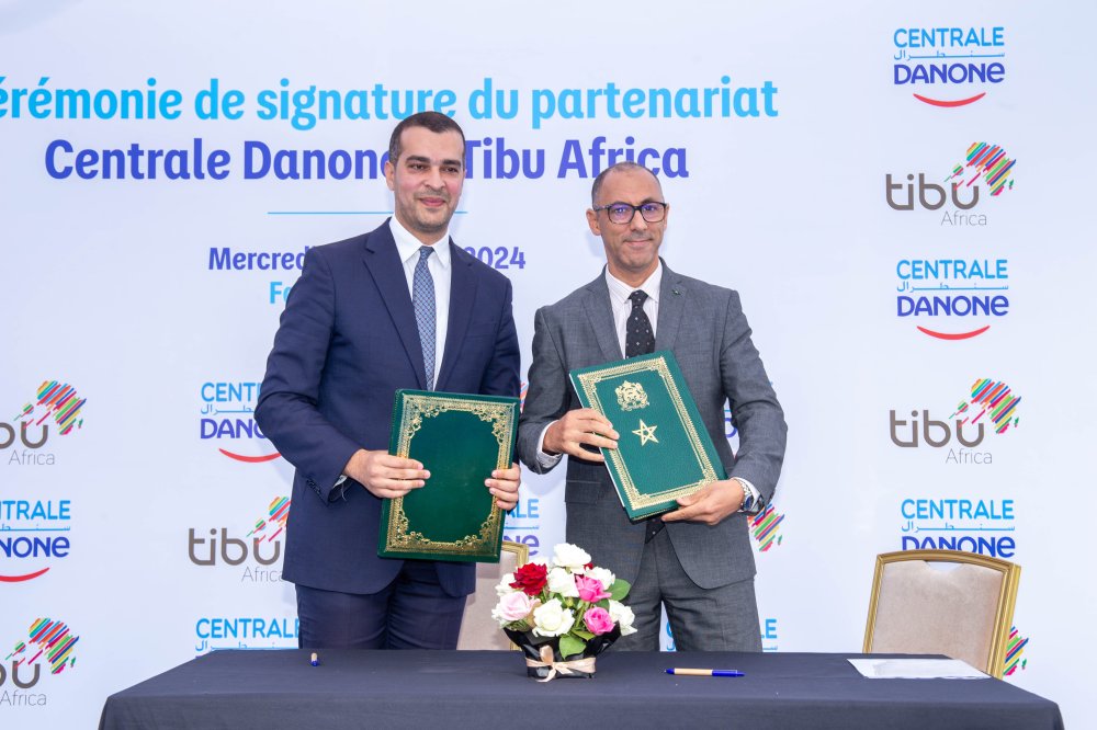 Centrale Danone et Tibu Africa scellent un partenariat novateur au service des jeunes de Fquih Ben Salah