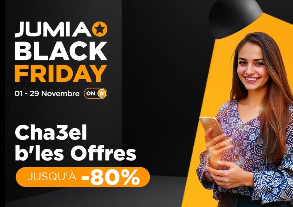 Le Black Friday Jumia du 1er au 29 novembre