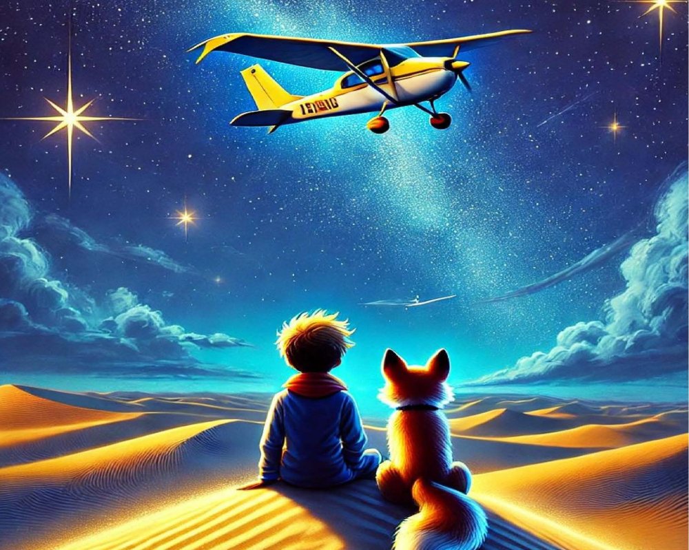 Les Étoiles du Petit Prince, une expédition aérienne pour sensibiliser les élèves à l'astronomie