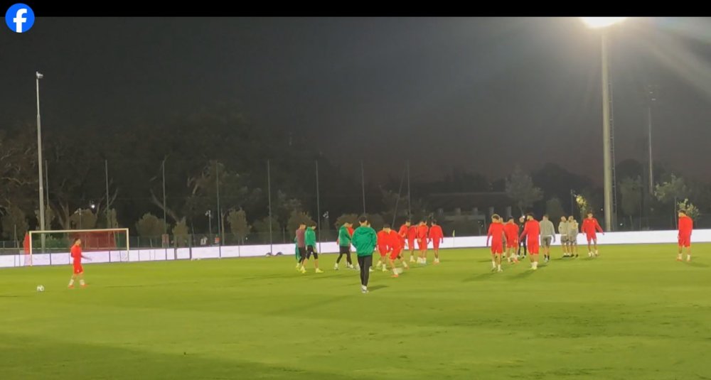 En direct : Première séance d'entraînement des Lions de l'Atlas