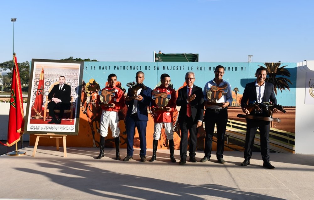 Courses hippiques : le cheval "Ghasham" remporte le GP de S.M. le Roi Mohammed VI des pur-sang arabes