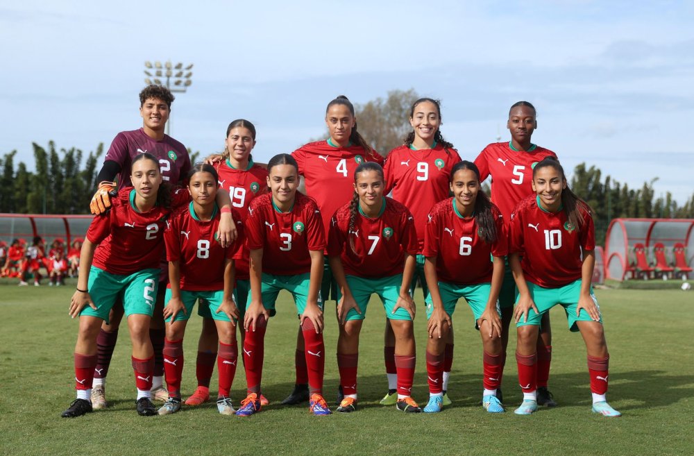 Football féminin U17 : double confrontation amicale Maroc-République tchèque