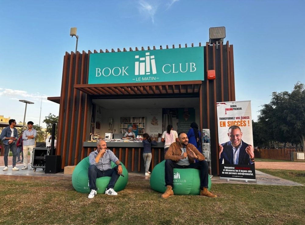 Littérature en plein air : le Book Club Le Matin trouve son écrin à Anfa Park