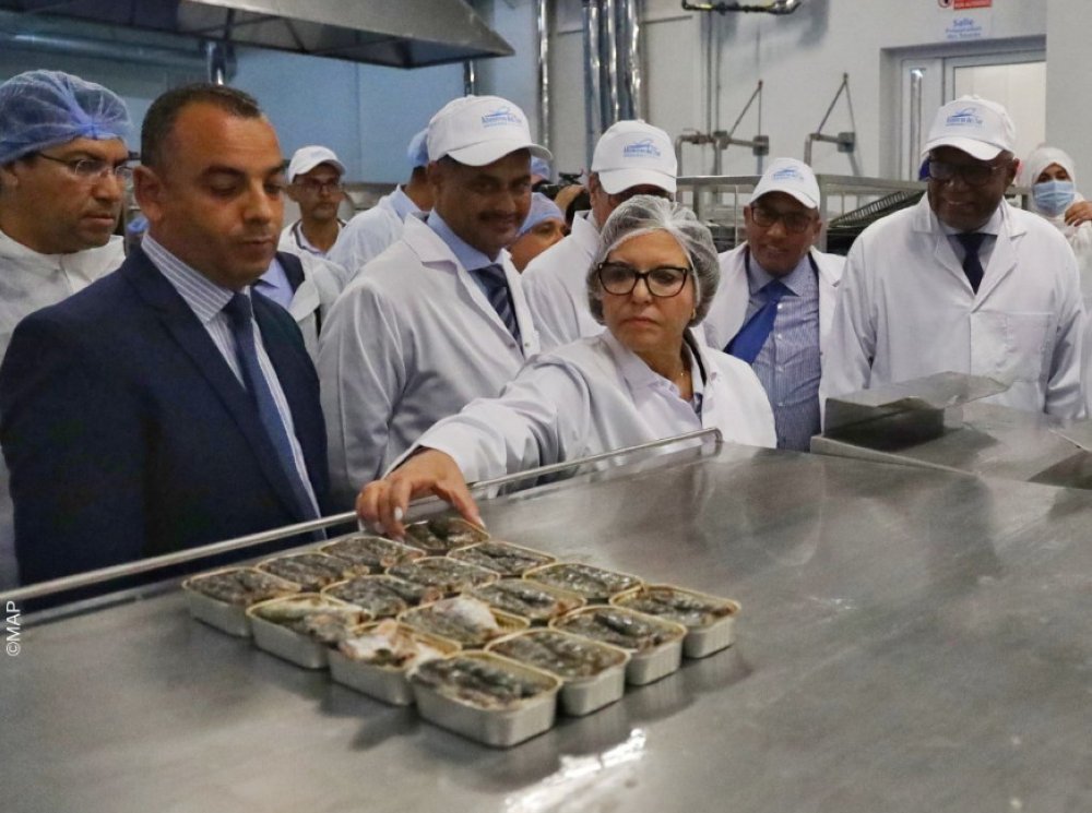 Dakhla : inauguration d'une unité industrielle de conserverie de poisson