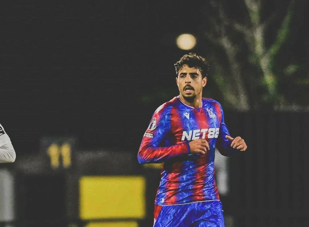 Chadi Riad lors du match des U21 de Crystal Palace face au RSC Anderlecht.