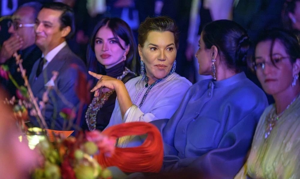 S.A.R. la Princesse Lalla Hasnaa et S.E. Sheikha Sara Bint Hamad Al-Thani président à Doha le "Tbourida Show" dans le cadre de l'Année Culturelle Qatar-Maroc 2024