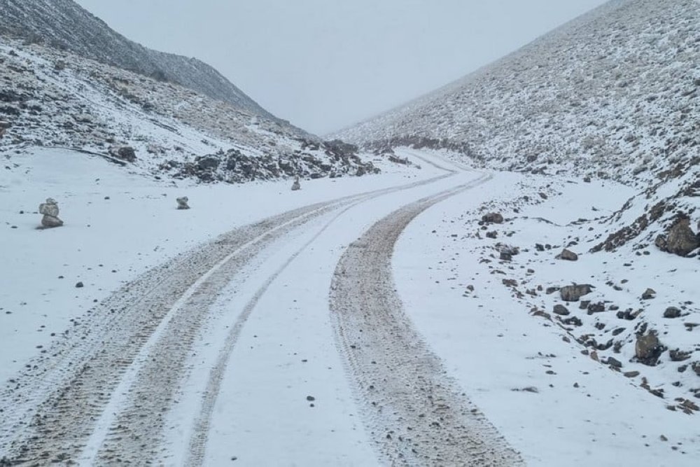 Des automobilistes bloqués sous la neige secourus entre Zagora et Tinghir