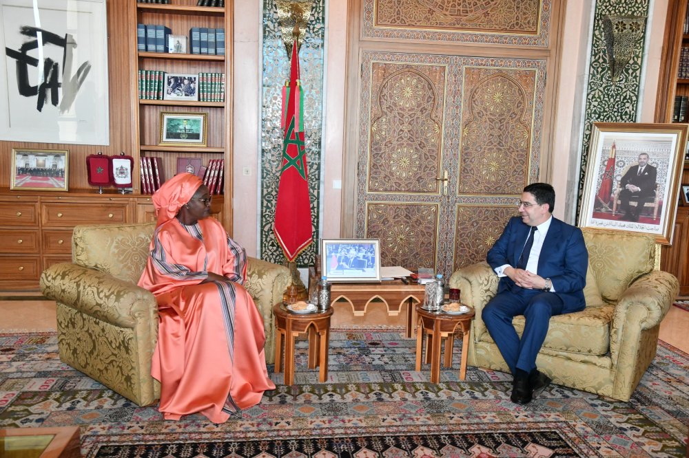 M. Bourita reçoit la ministre sénégalaise des AE, porteuse d’un message écrit à S.M. le Roi du Président du Sénégal