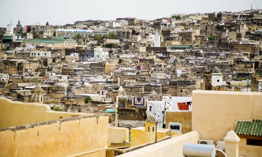 Vue de la ville de Fès.