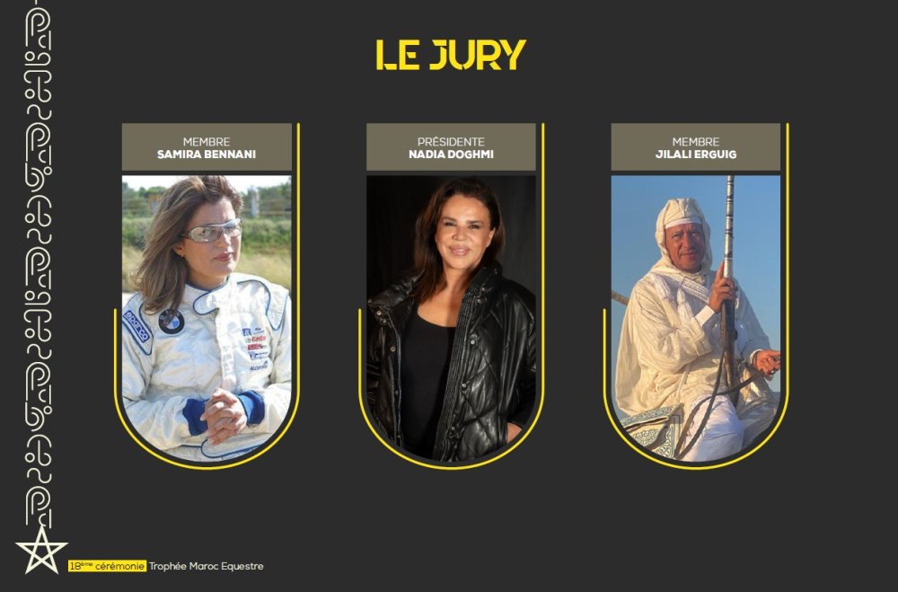 Le Jury de la 18ème cérémonie du Trophée Maroc Equestre dévoilé