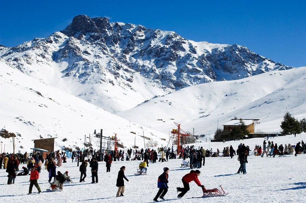 La station de ski d'Oukaïmeden retrouve sa splendeur avec les premières chutes de neige