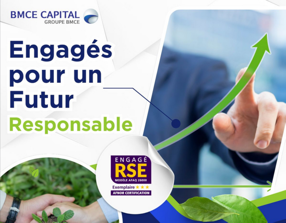 BMCE Capital obtient le label "RSE Engagé" décerné par AFNOR