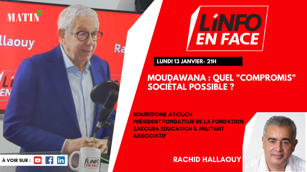 L'Info en Face avec Noureddine Ayouch